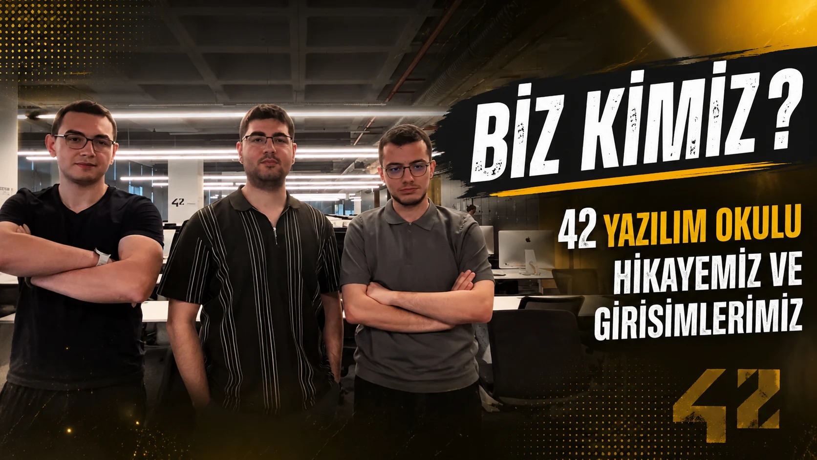 Kulüp ekibi, Biz Kimiz? podcast bölümünün kapağında